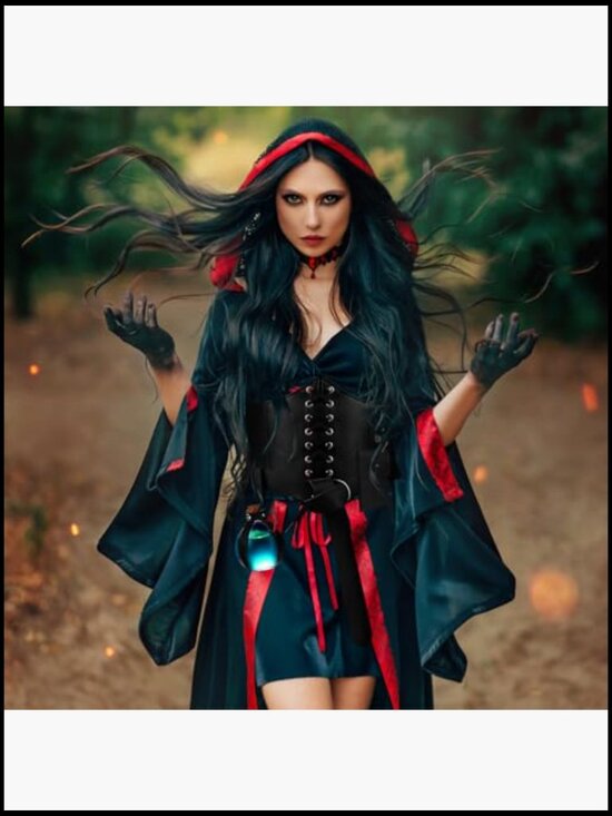 Pirate Corset Belt Set with Potion Bottle & Waist Pouch main image 5
